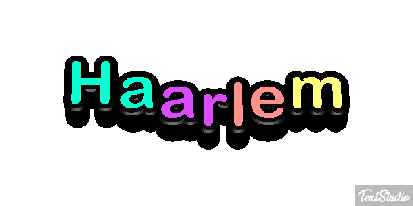 Haarlem テキスト効果