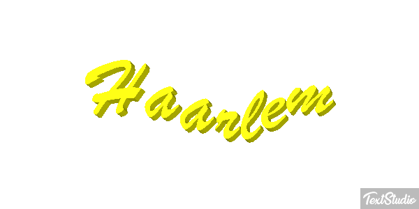 Haarlem テキスト効果