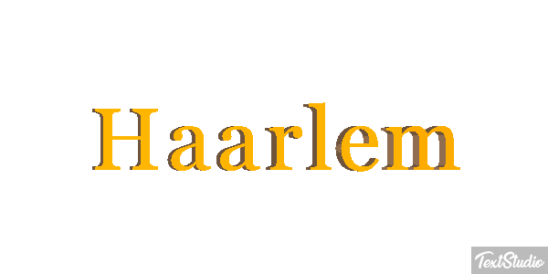 Haarlem テキスト効果