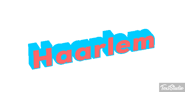 Haarlem テキスト効果