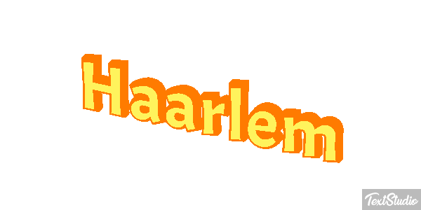 Haarlem テキスト効果
