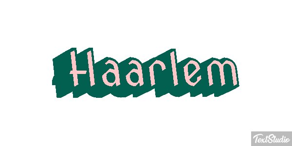 Haarlem テキスト効果