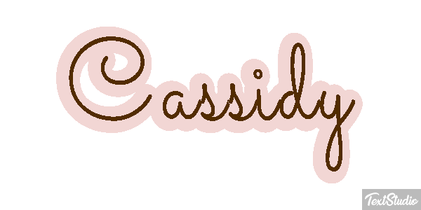 Cassidy テキスト効果
