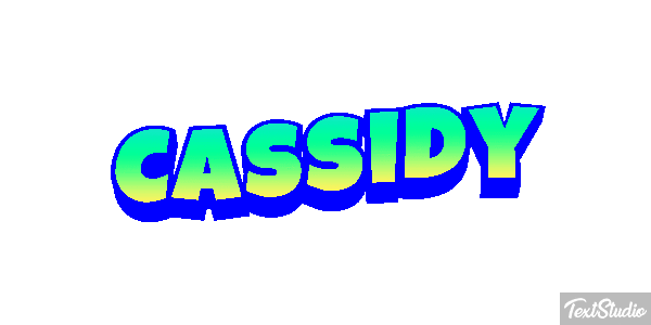 Cassidy テキスト効果