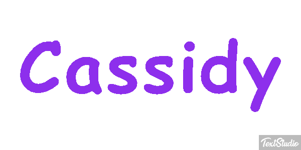 Cassidy テキスト効果