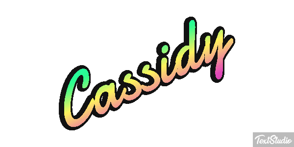 Cassidy テキスト効果