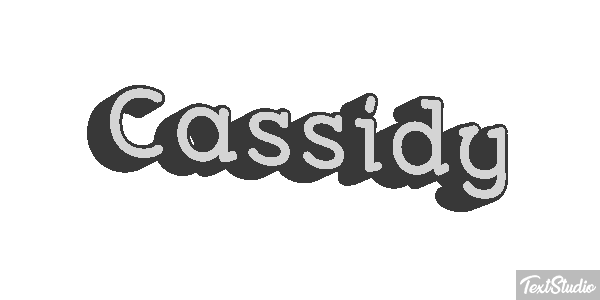 Cassidy テキスト効果