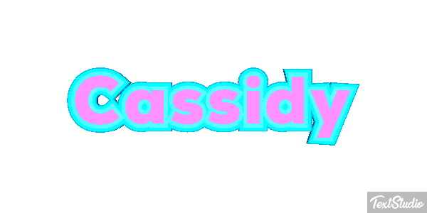 Cassidy テキスト効果