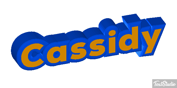 Cassidy テキスト効果