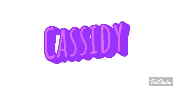 Cassidy テキスト効果