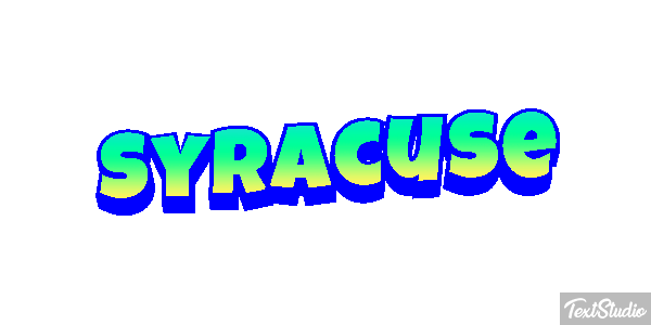 Syracuse Text effect