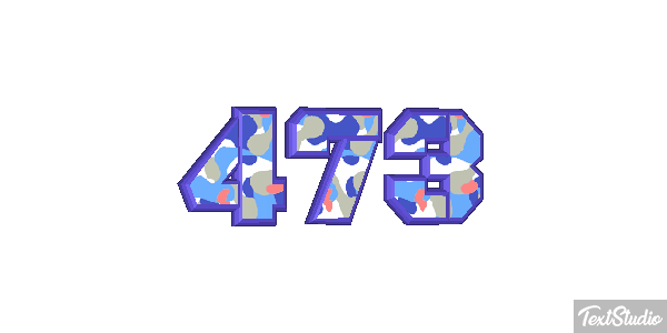 473 Text effect