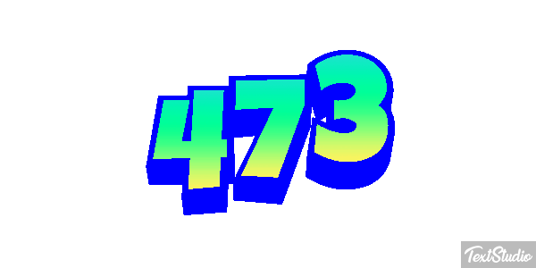 473 Text effect