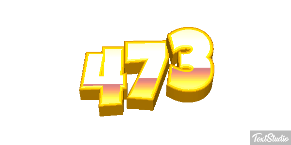 473 Text effect