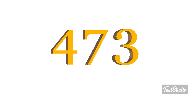 473 Text effect