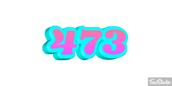 473 Text effect