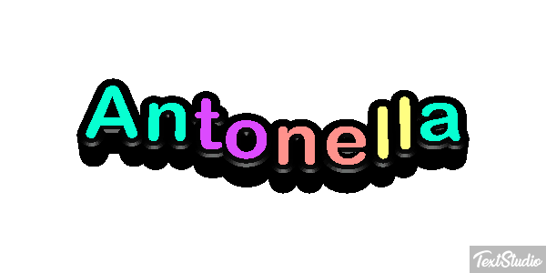 Antonella Texteffekt