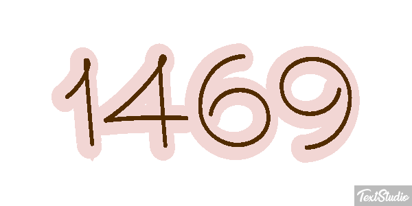 1469 Text effect