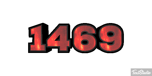 1469 Text effect
