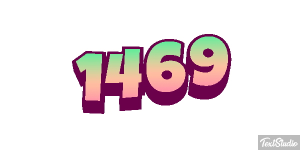 1469 Text effect