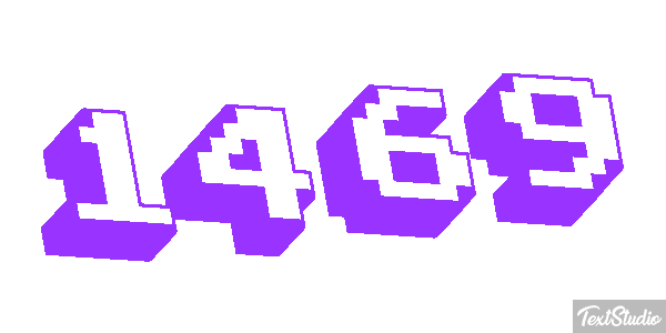 1469 Text effect