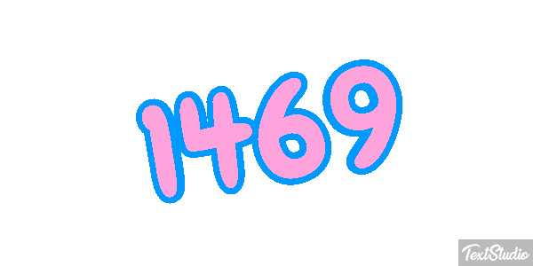 1469 Text effect