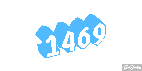1469 Text effect