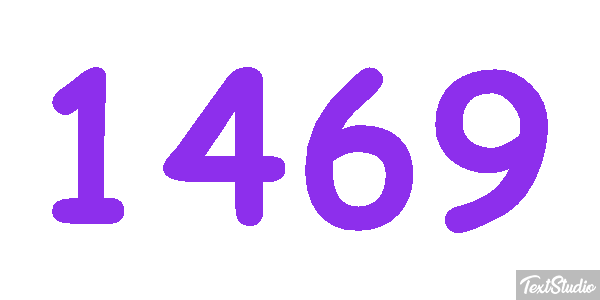 1469 Text effect