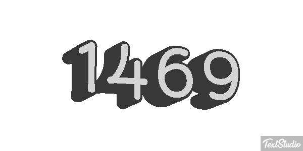 1469 Text effect