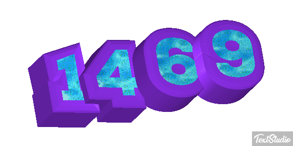 1469 Text effect