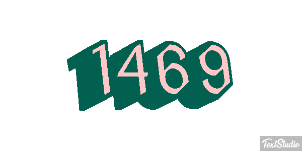 1469 Text effect