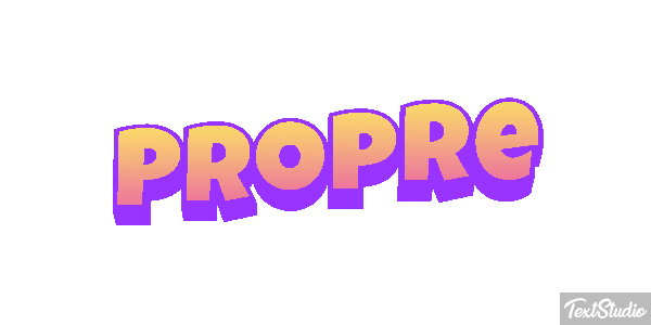 Propre Text effect