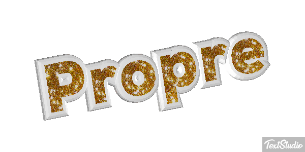 Propre Text effect
