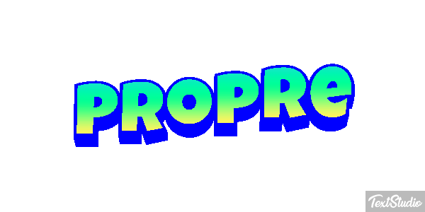 Propre Text effect