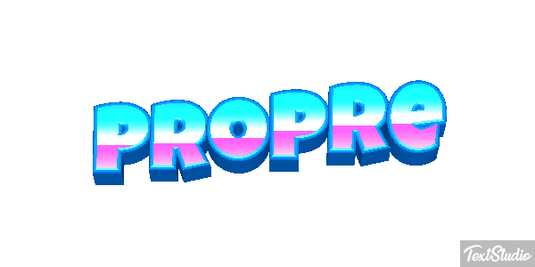 Propre Text effect