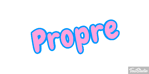 Propre Text effect