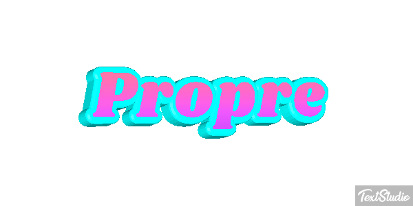 Propre Text effect