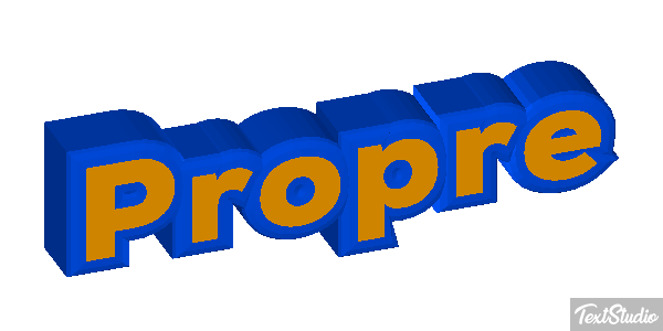 Propre Text effect