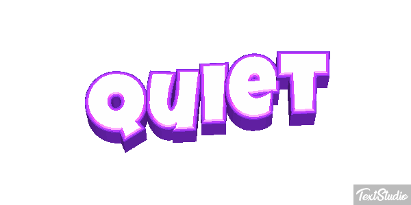 Quiet Effetto testo