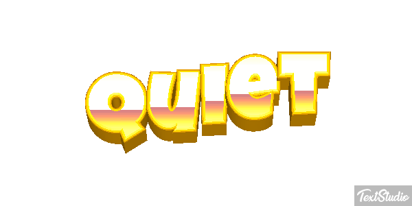 Quiet Effetto testo