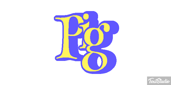 Pig Text effect