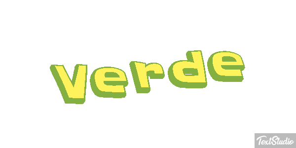 Verde Efeito do texto