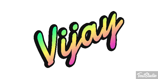 Vijay Text effect