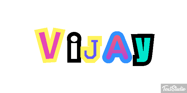 Vijay Text effect