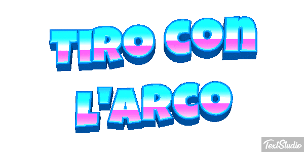 Tiro con l'arco Effetto testo