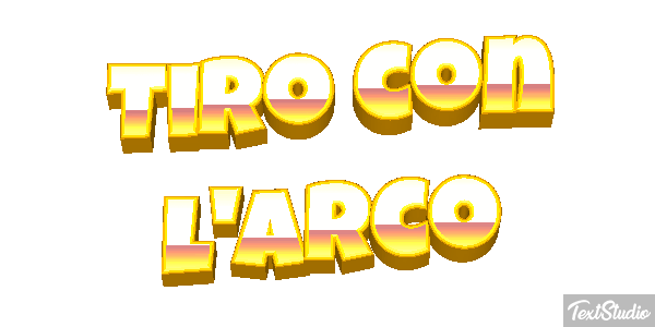 Tiro con l'arco Effetto testo