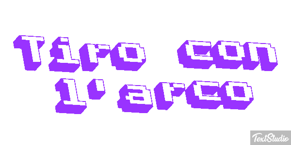 Tiro con l'arco Effetto testo