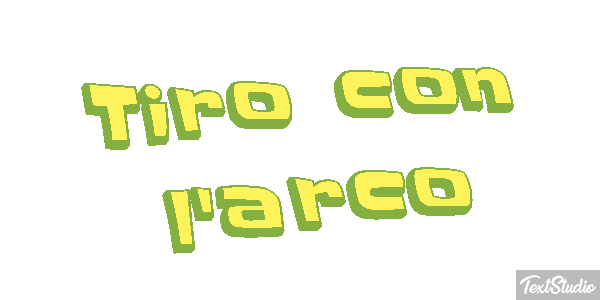 Tiro con l'arco Effetto testo