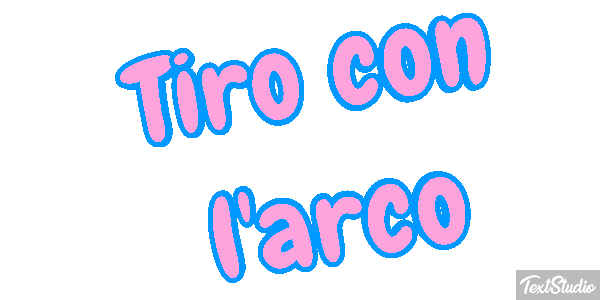 Tiro con l'arco Effetto testo