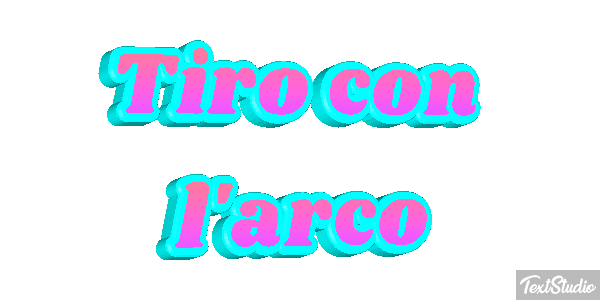 Tiro con l'arco Effetto testo